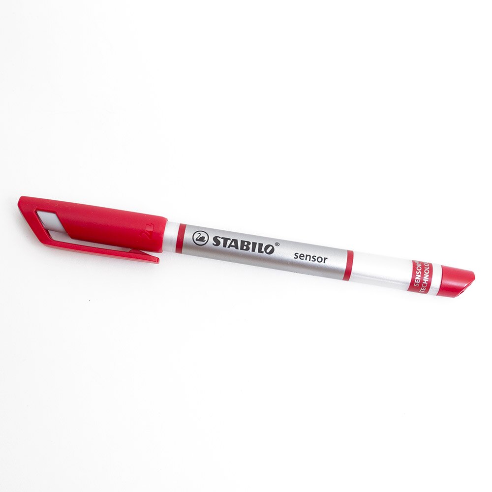 Stabio, Sensor, Fine, Fineliner, Red